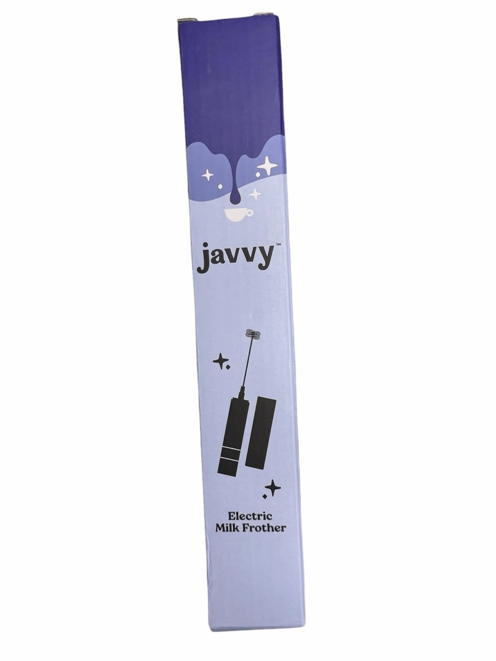 Javvy Silver Electric Milk Frother